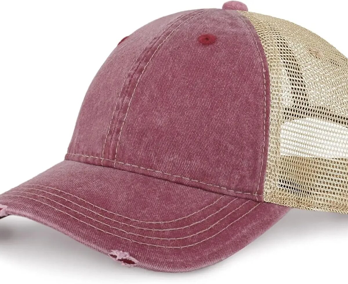 כובע דגם Drift עם בד נושם ורצועה אחורית