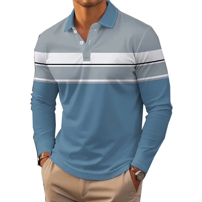 חולצת פולו ארוכה דגם Breeze